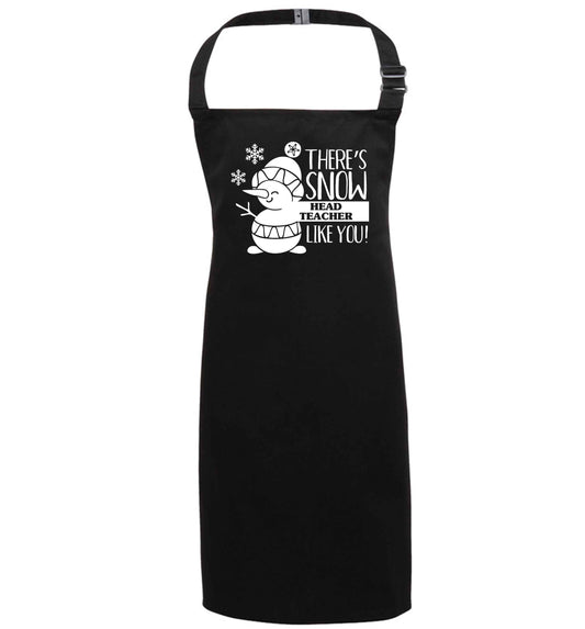 There's snow head teacher like you black apron 7-10 years