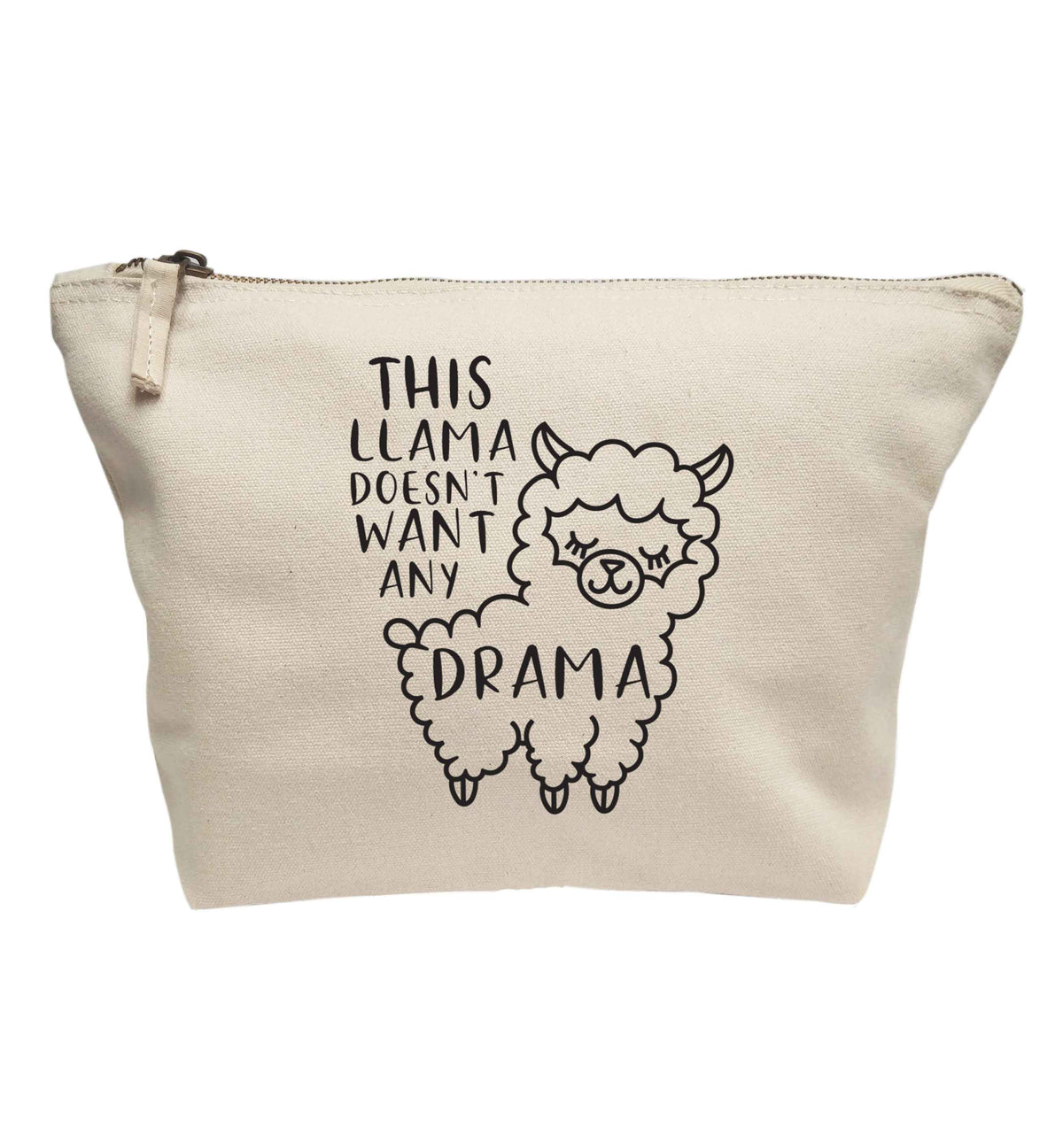 This Llama doesn't want any drama | Makeup / wash bag