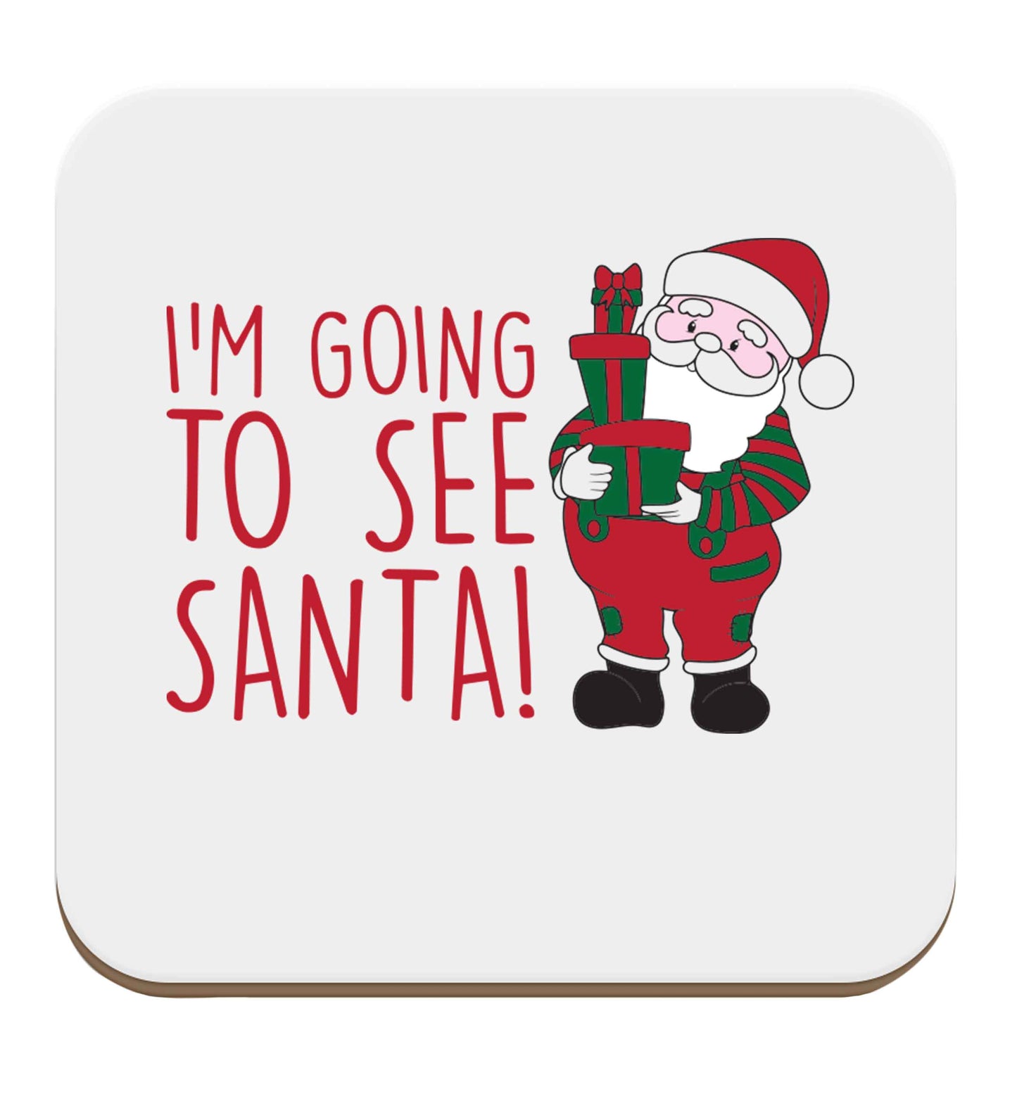 Merry Christmas set of four coasters