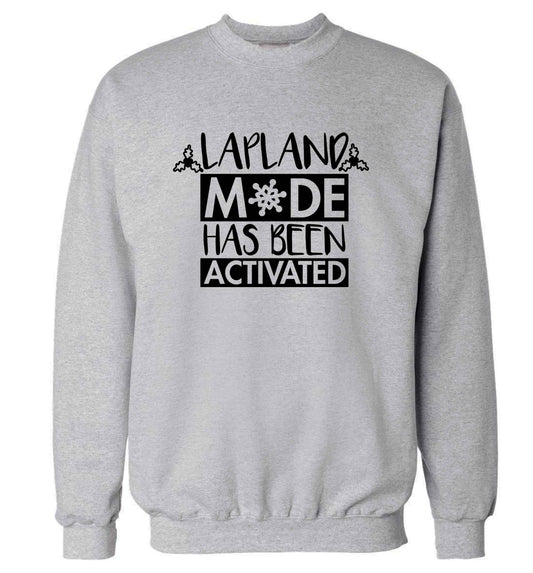 Merry Christmas adult's unisex grey sweater 2XL