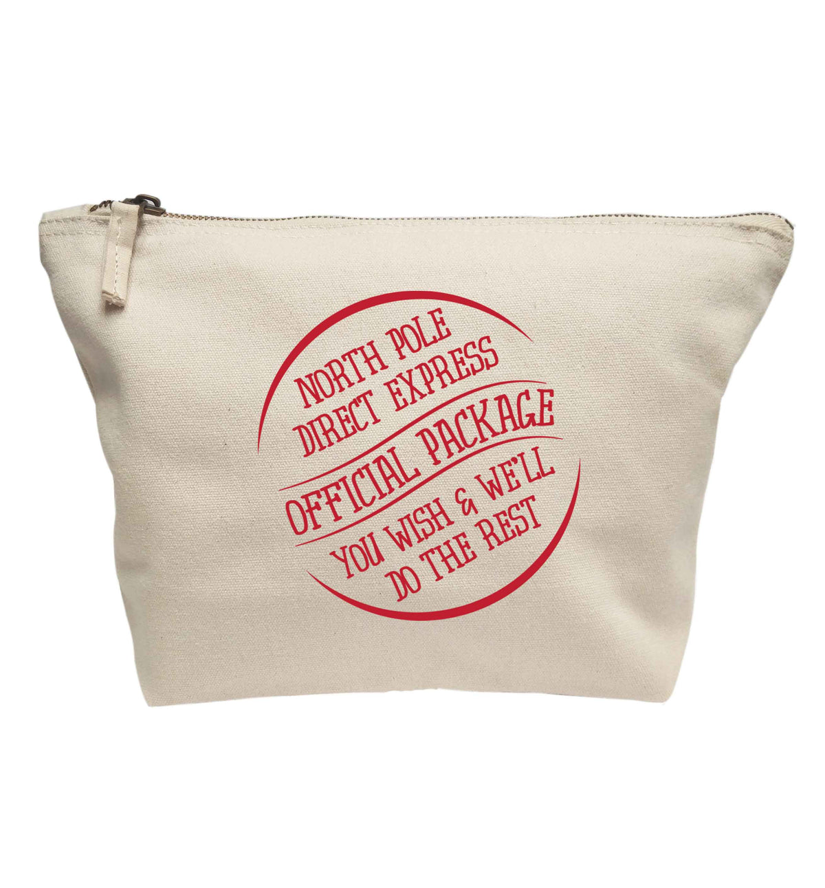 North Pole direct express official package you wish and we'll do the rest | Makeup / wash bag