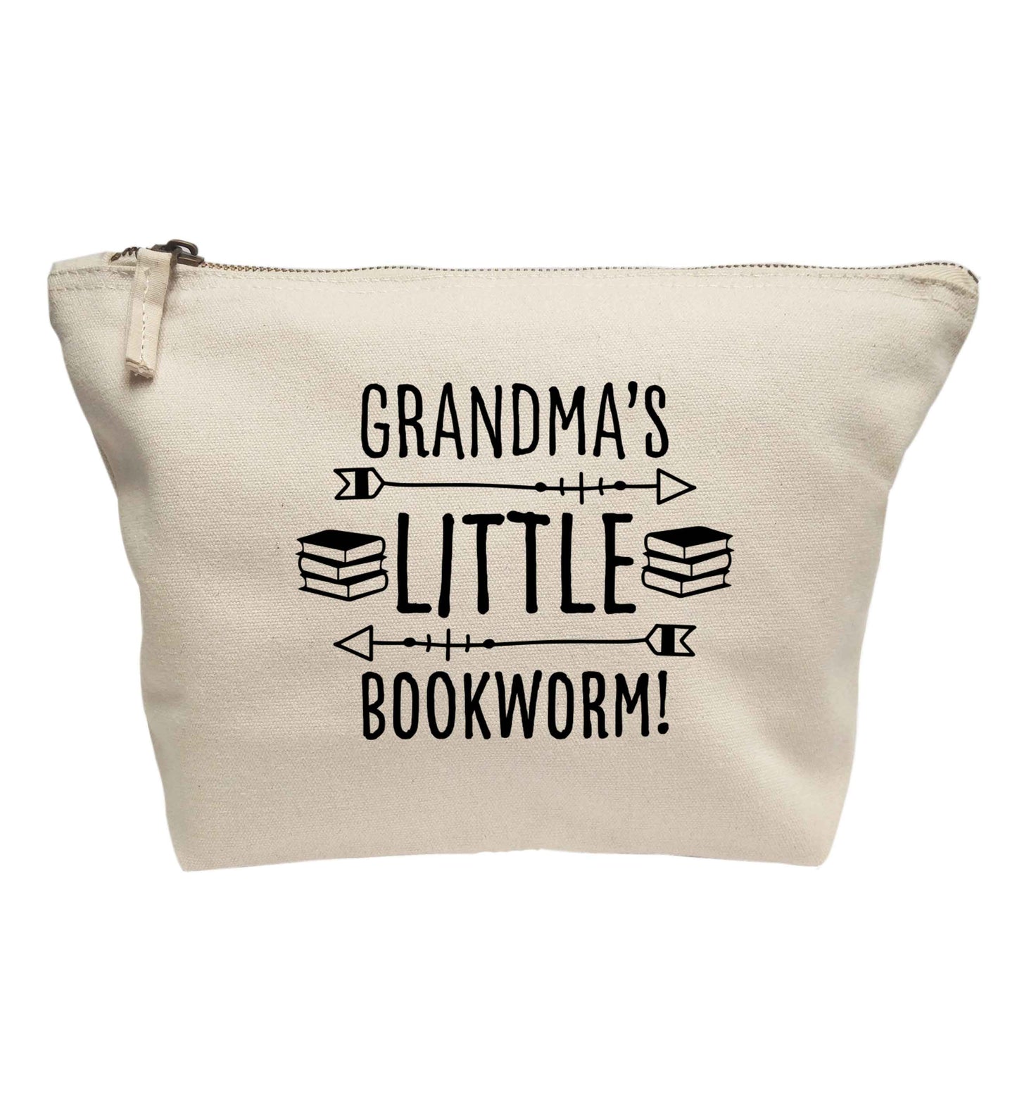 Grandma's little bookworm | Makeup / wash bag