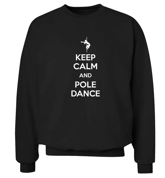 Best Things Happen Dancing adult's unisex black sweater 2XL