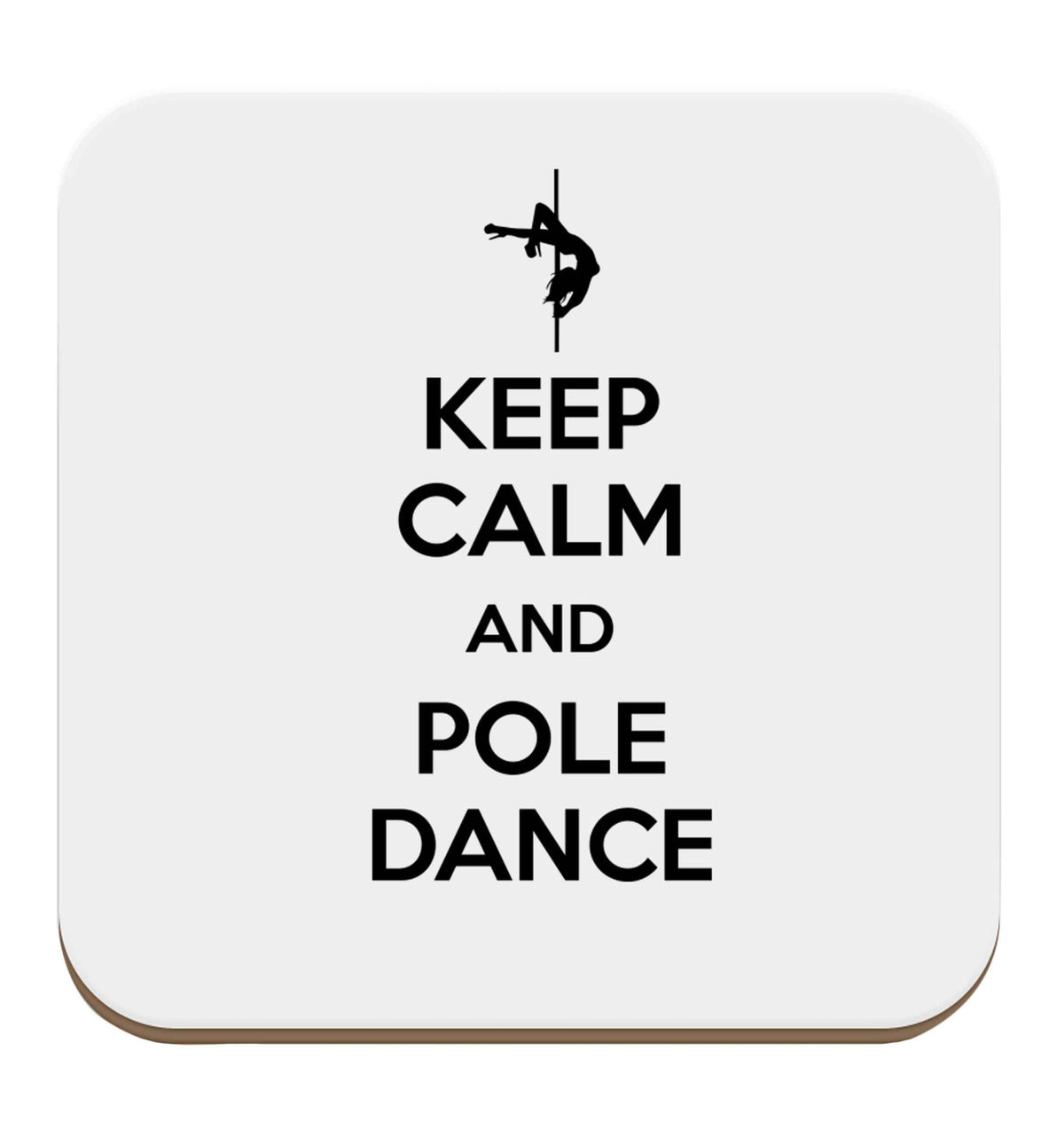 Best Things Happen Dancing set of four coasters