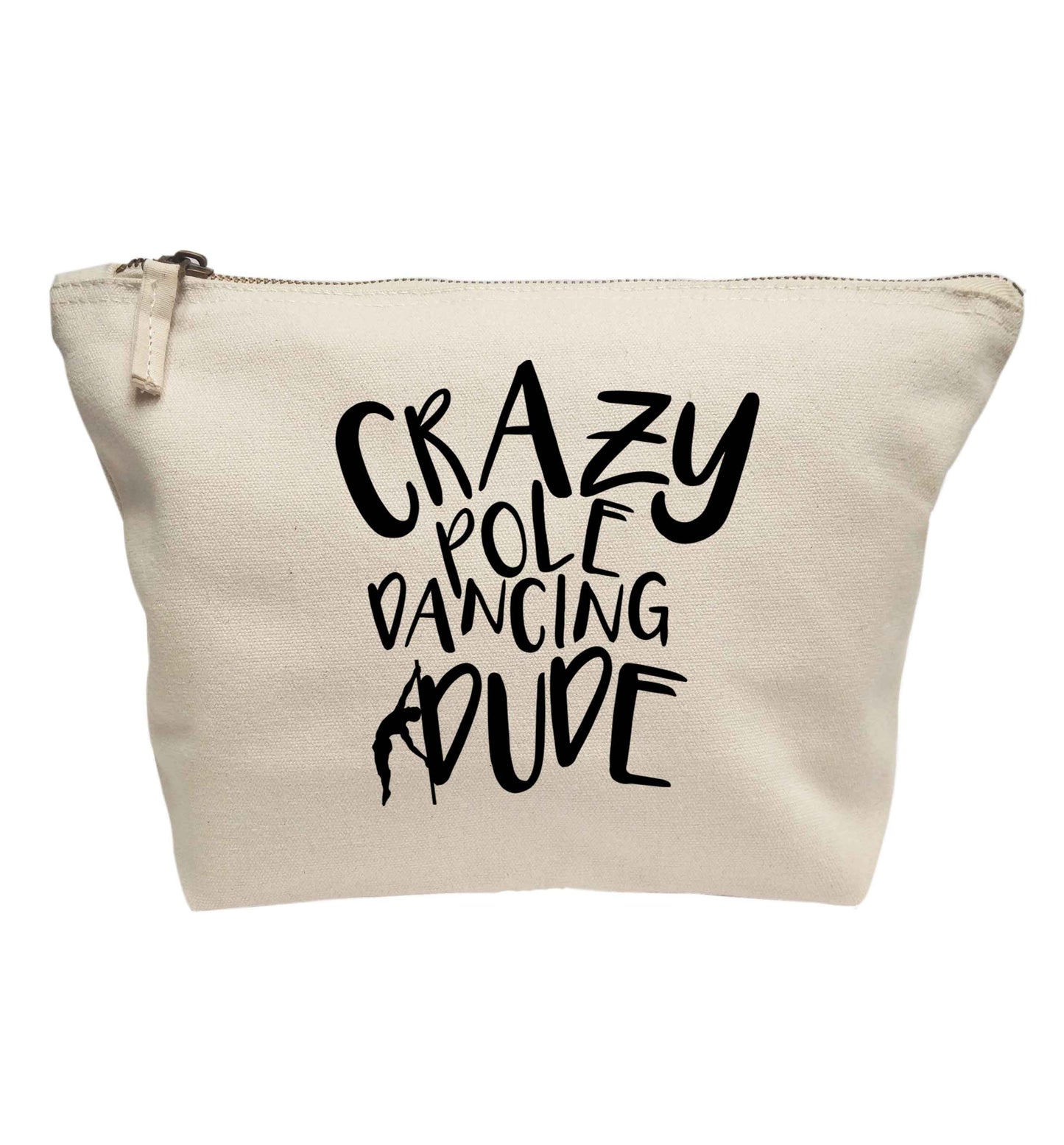 Crazy pole dancing dude | Makeup / wash bag