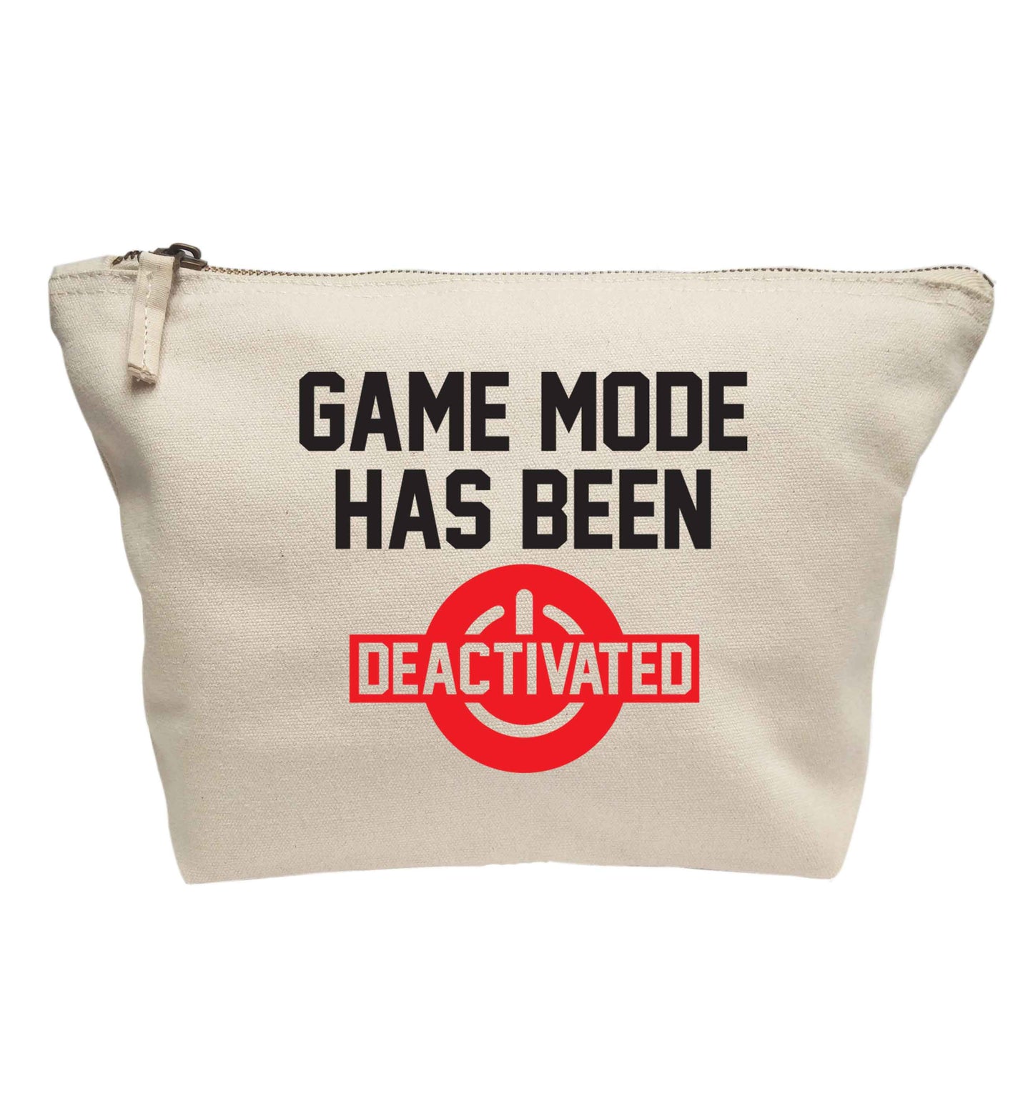 Game Mode Has Been Deactivated | Makeup / wash bag