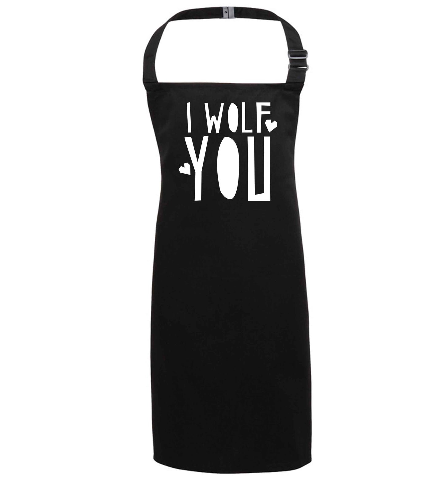 I wolf you black apron 7-10 years