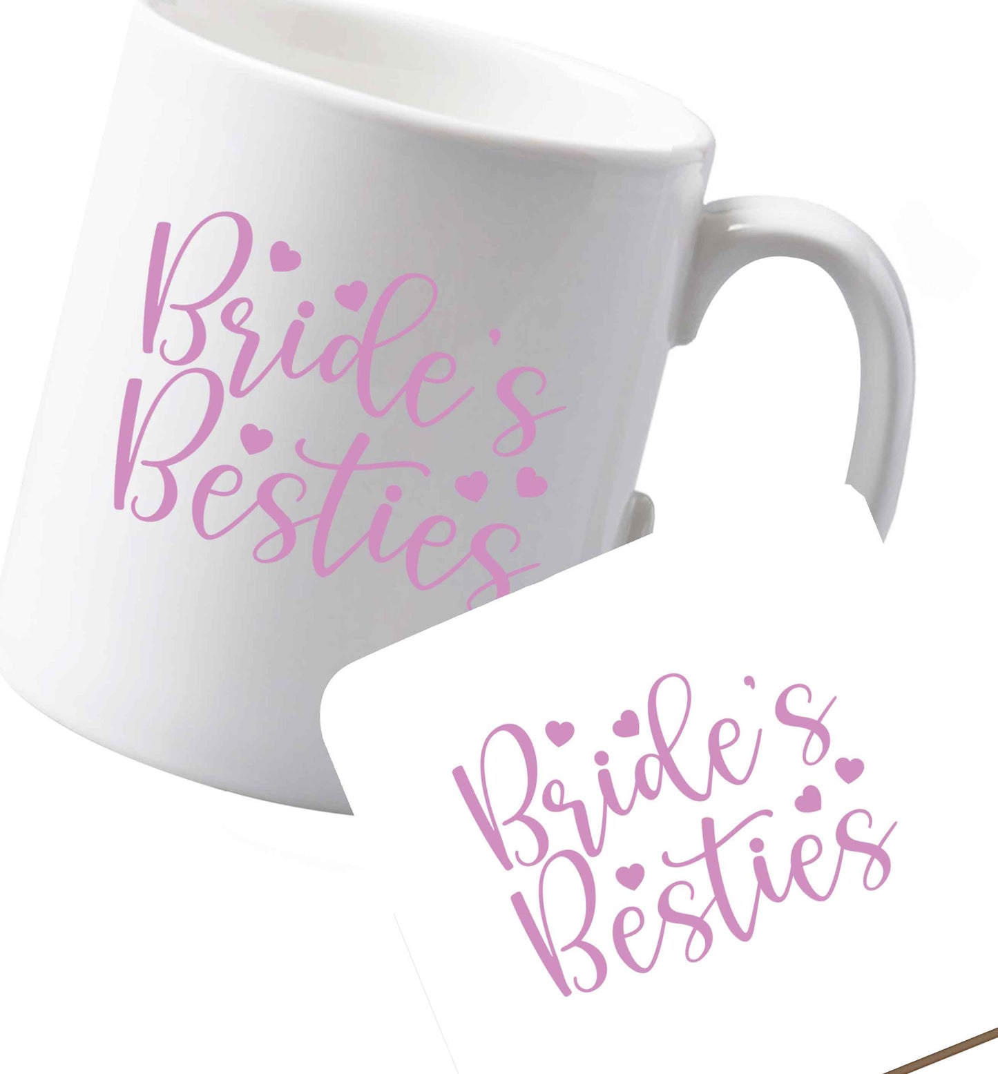 10 oz Ceramic mug and coaster Favourite Type Pan Pancake both sides