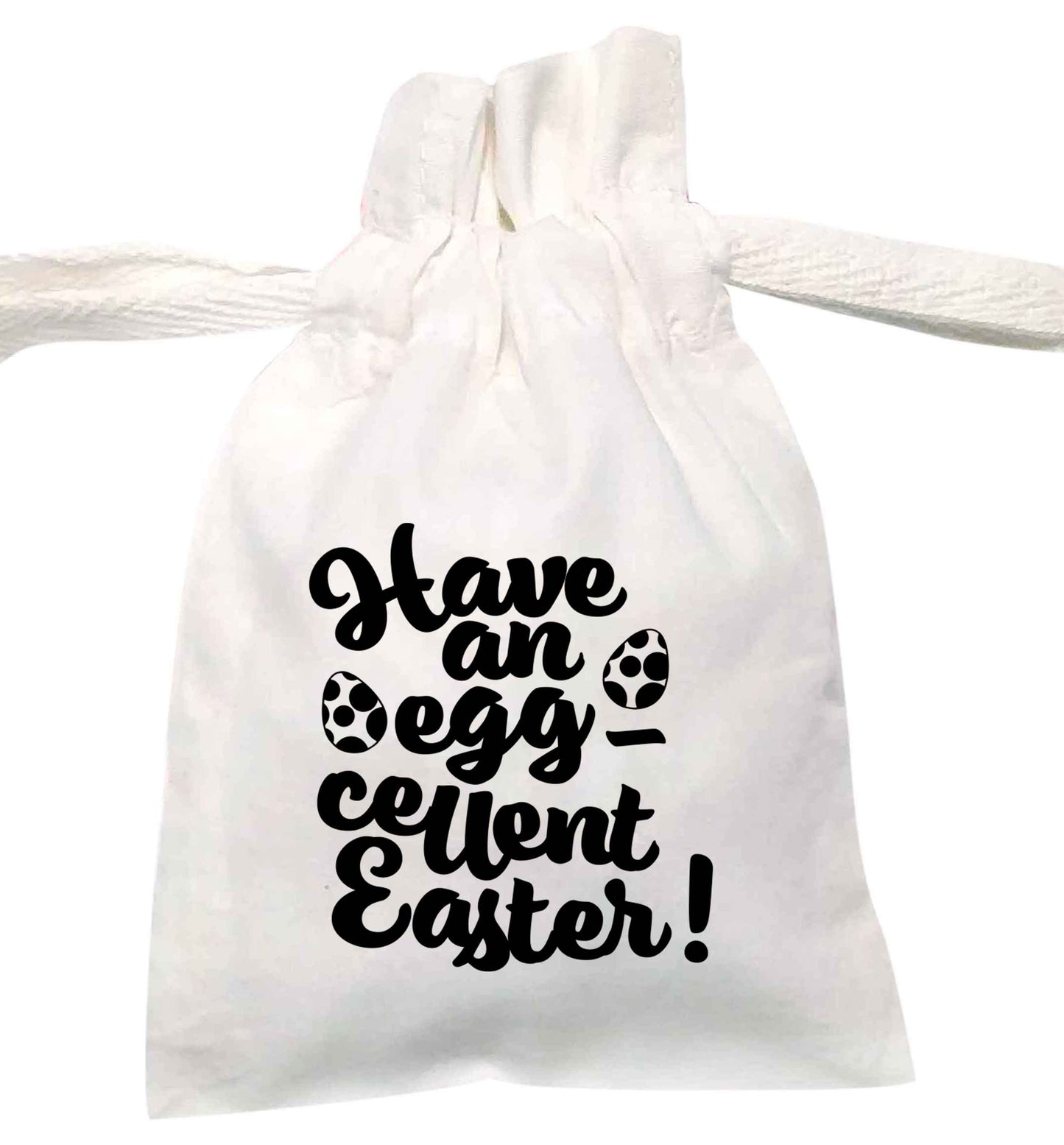 Have an eggcellent Easter | XS - L | Pouch / Drawstring bag / Sack | Organic Cotton | Bulk discounts available!