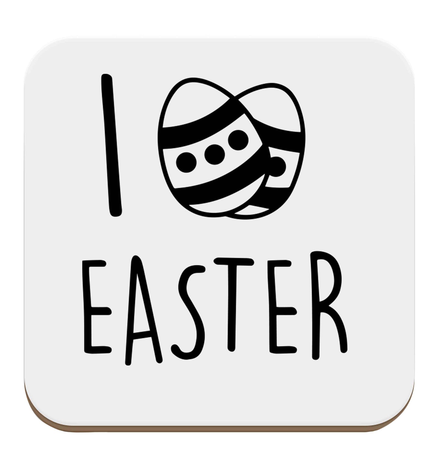 I love Easter set of four coasters