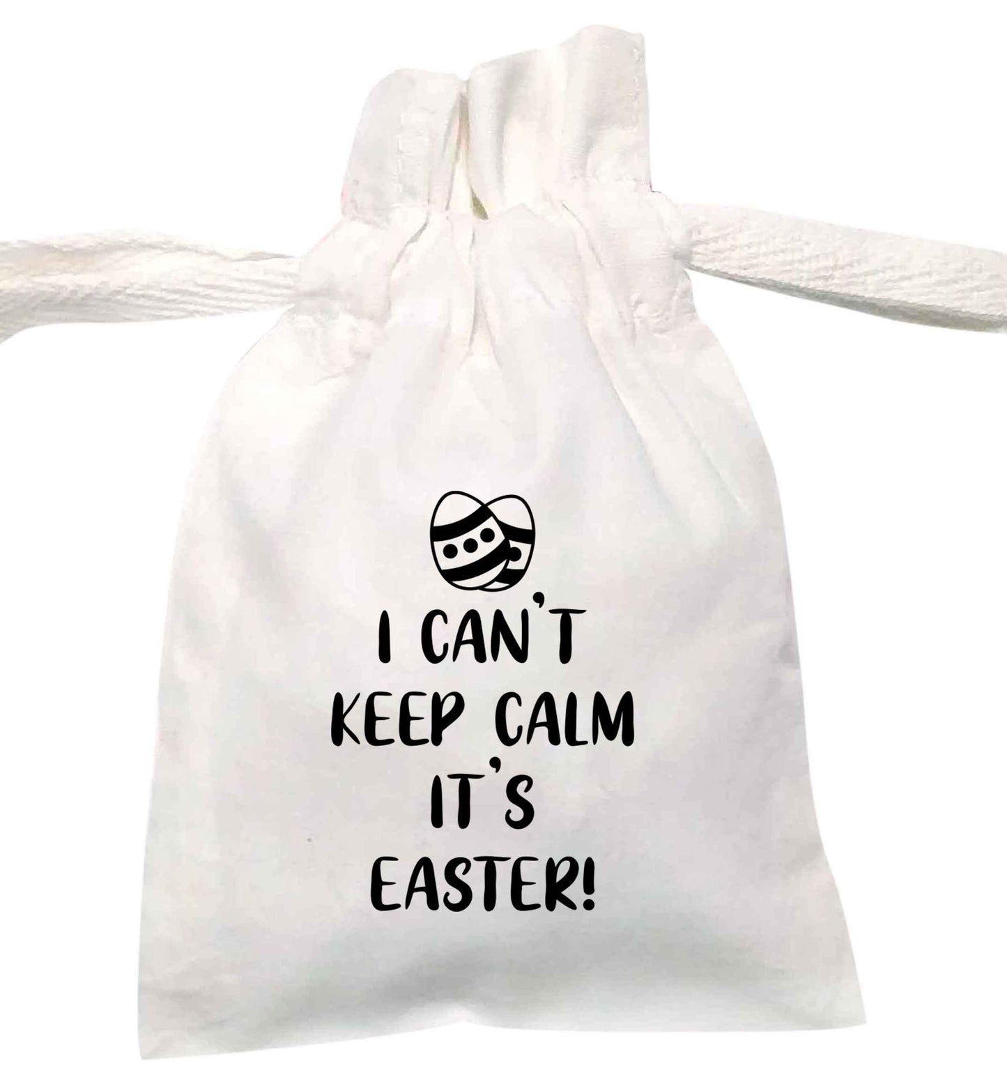 I can't keep calm it's Easter | XS - L | Pouch / Drawstring bag / Sack | Organic Cotton | Bulk discounts available!