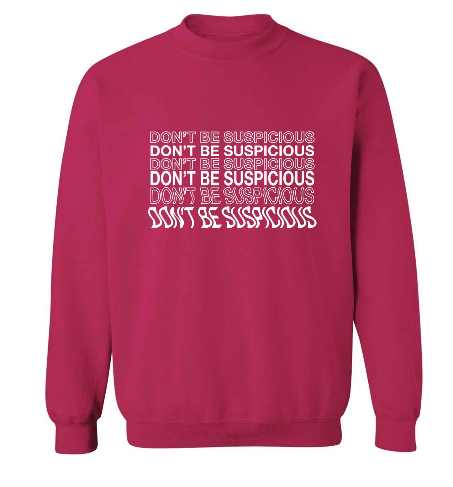 Viral funny memes! Designs for the gen z generation! adult's unisex pink sweater 2XL