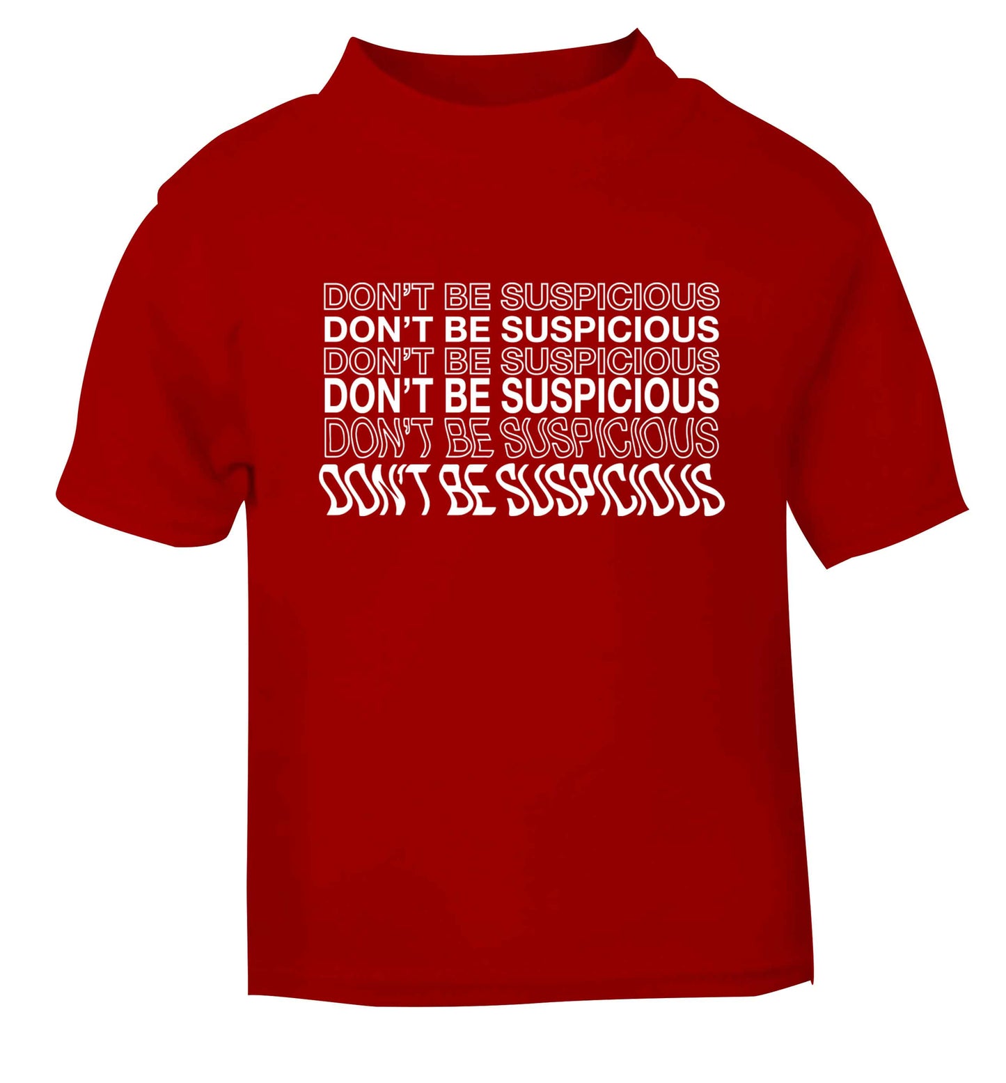 Viral funny memes! Designs for the gen z generation! red baby toddler Tshirt 2 Years