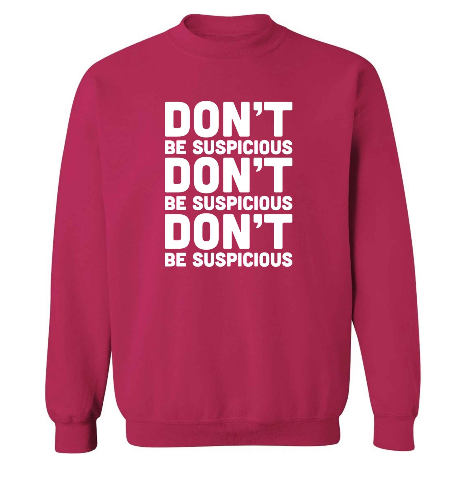 Gen Z funny viral meme adult's unisex pink sweater 2XL