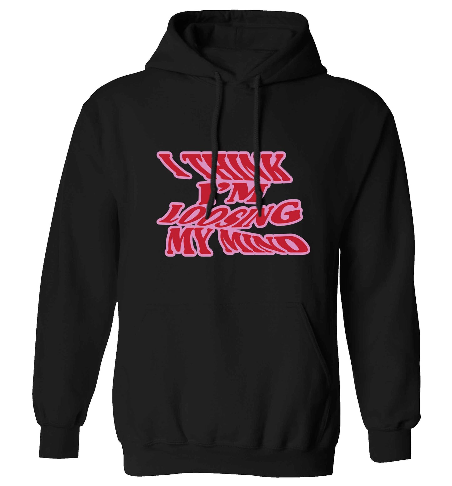 Gen Z funny viral meme adults unisex black hoodie 2XL