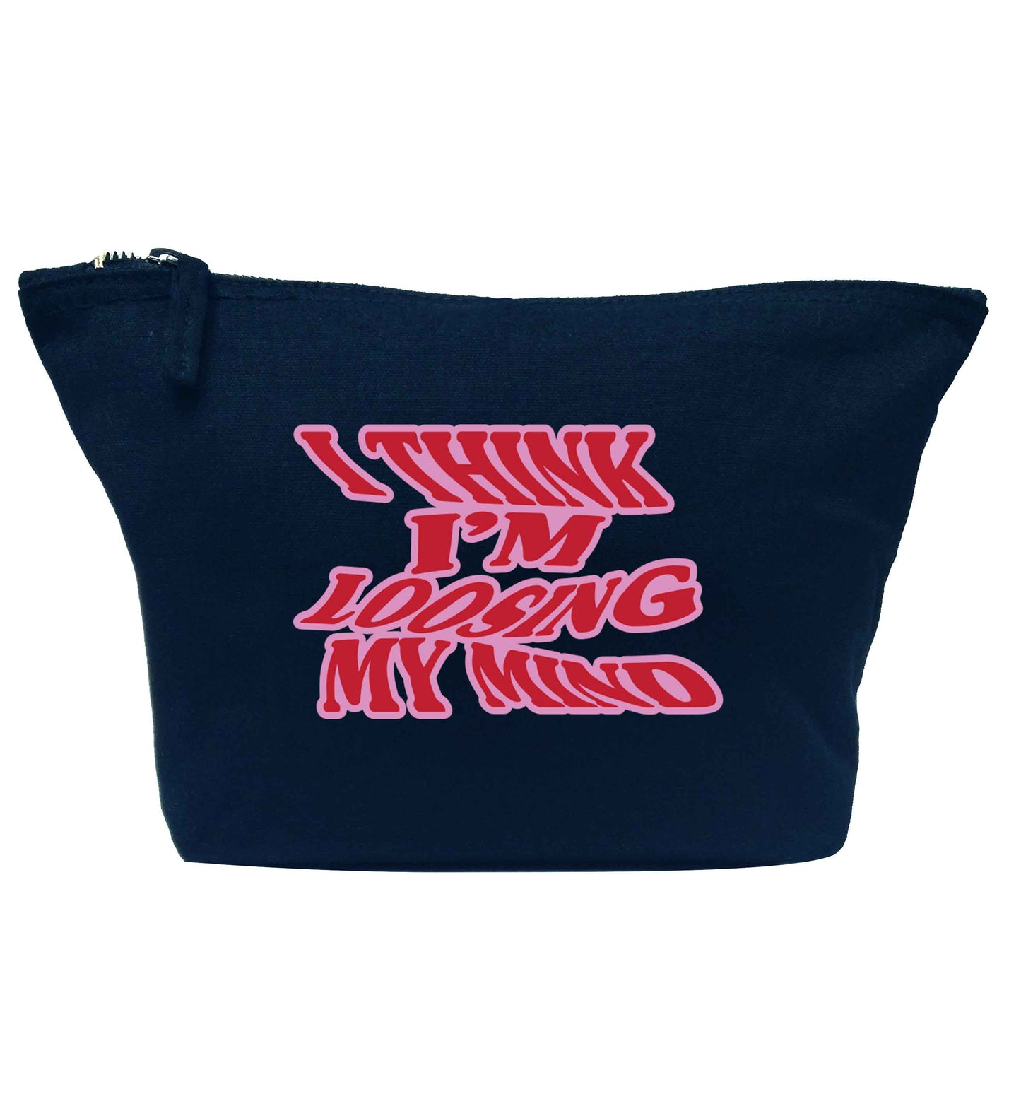 Gen Z funny viral meme navy makeup bag