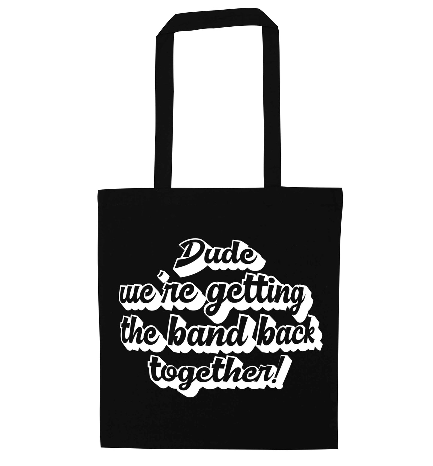 Gen Z funny viral meme black tote bag