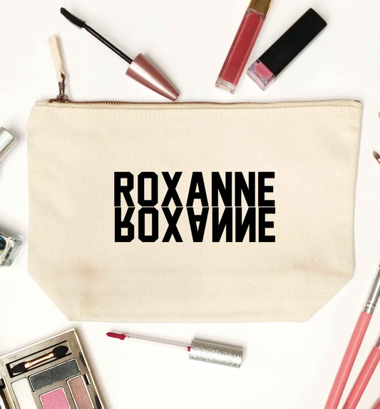 Misheard song lyrics - check! natural makeup bag