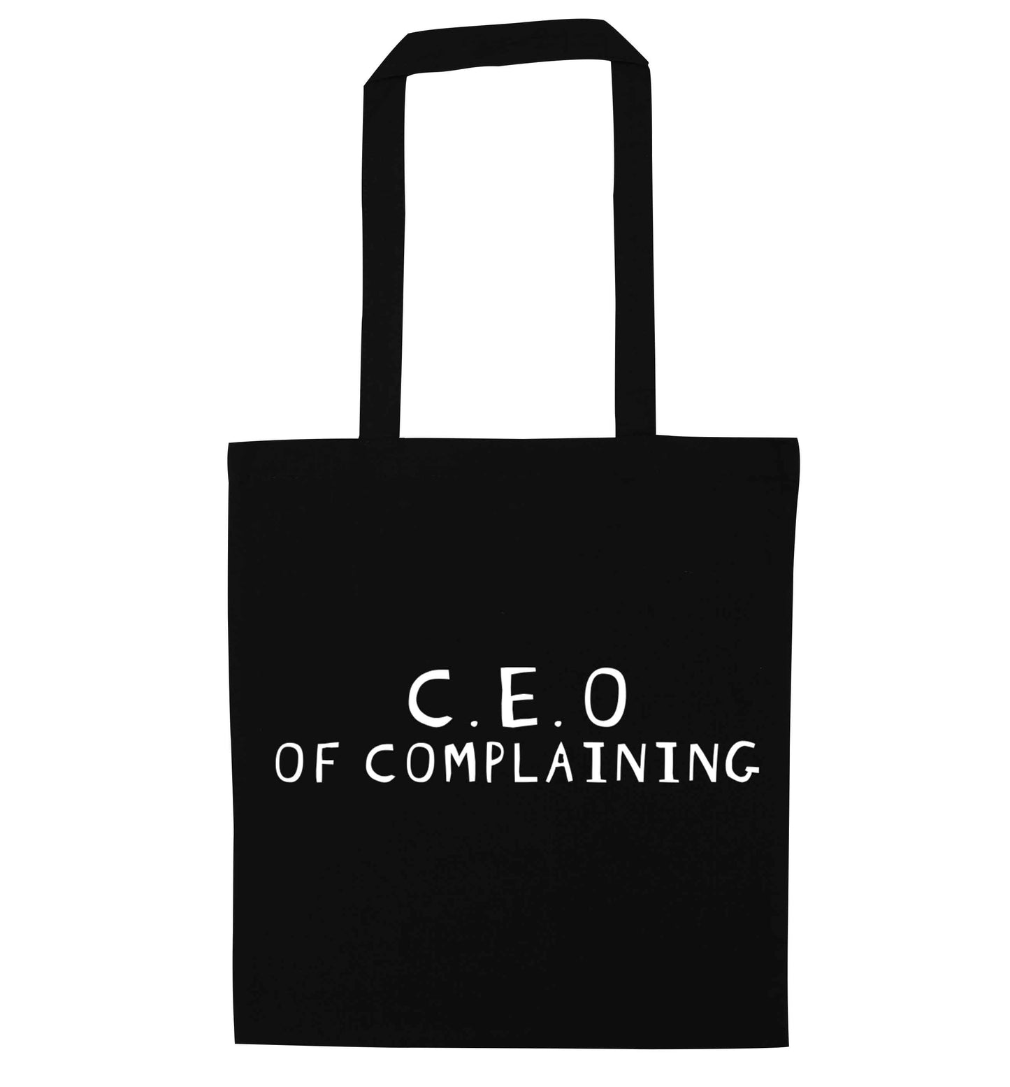 Excuse me can I talk to your manager? Know someone who just loves to complain? We think we might have the perfect gift for you! black tote bag