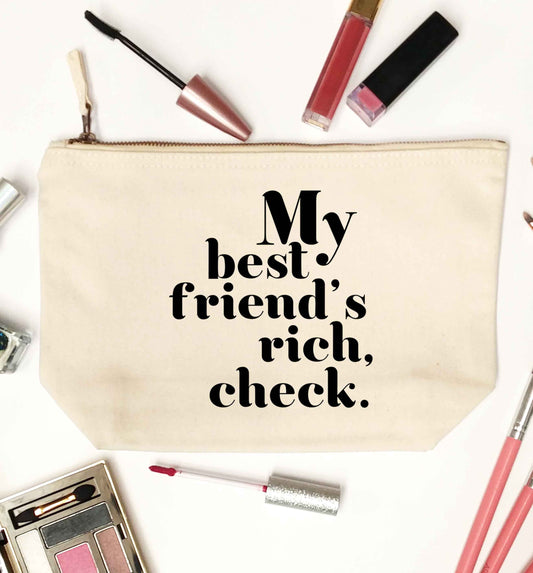 Got a rich best friend? Why not ask them to get you this, just let us know and we'll tripple the price ;) natural makeup bag
