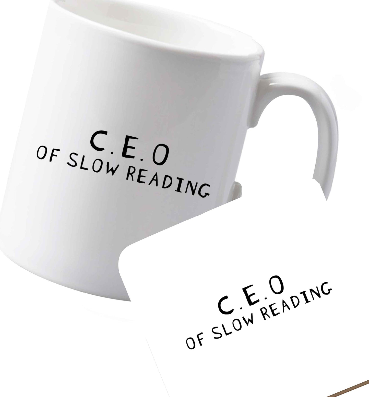 10 oz Ceramic mug and coaster We love this for YOU! Who else loves saying this?! both sides
