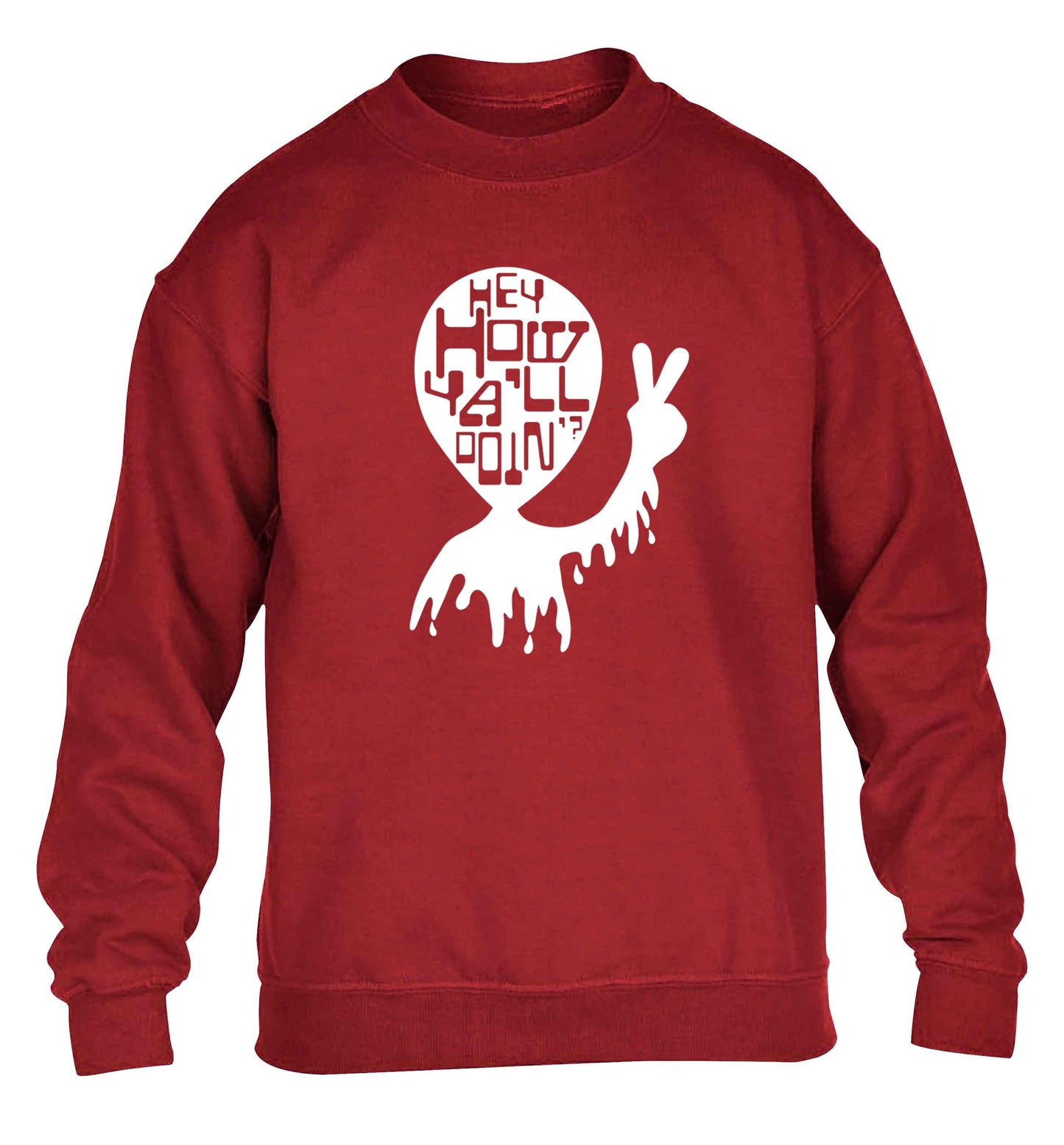 Misheard song lyrics - check! children's grey sweater 12-13 Years