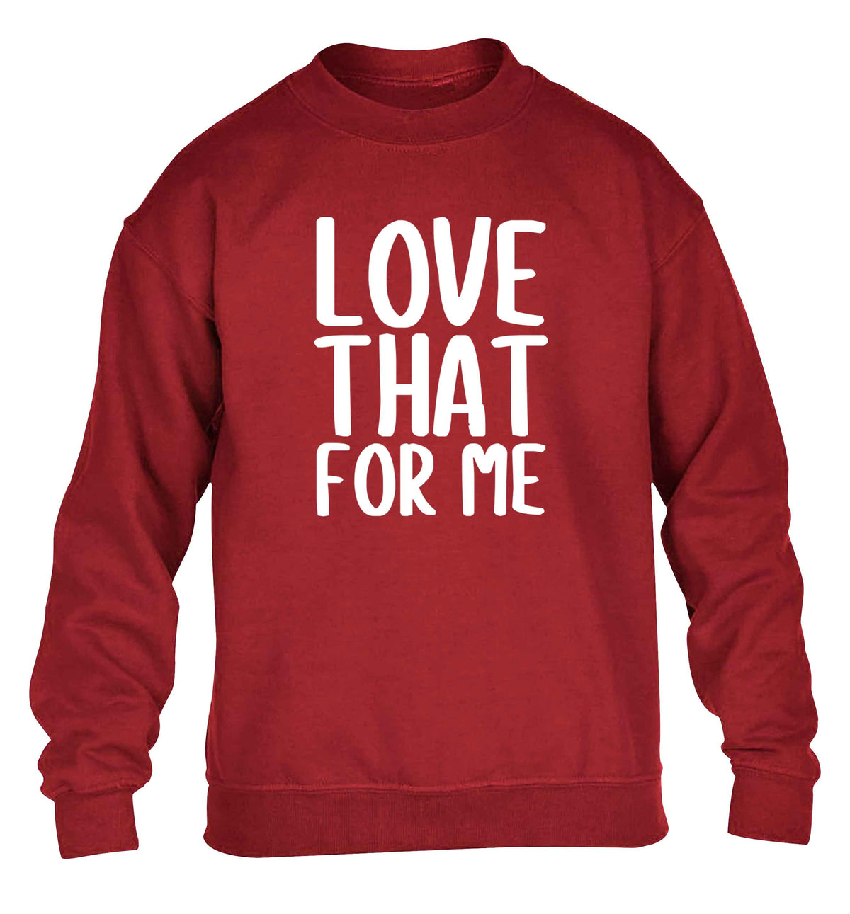 We love this for YOU! Who else loves saying this?! children's grey sweater 12-13 Years