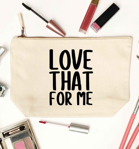 We love this for YOU! Who else loves saying this?! natural makeup bag