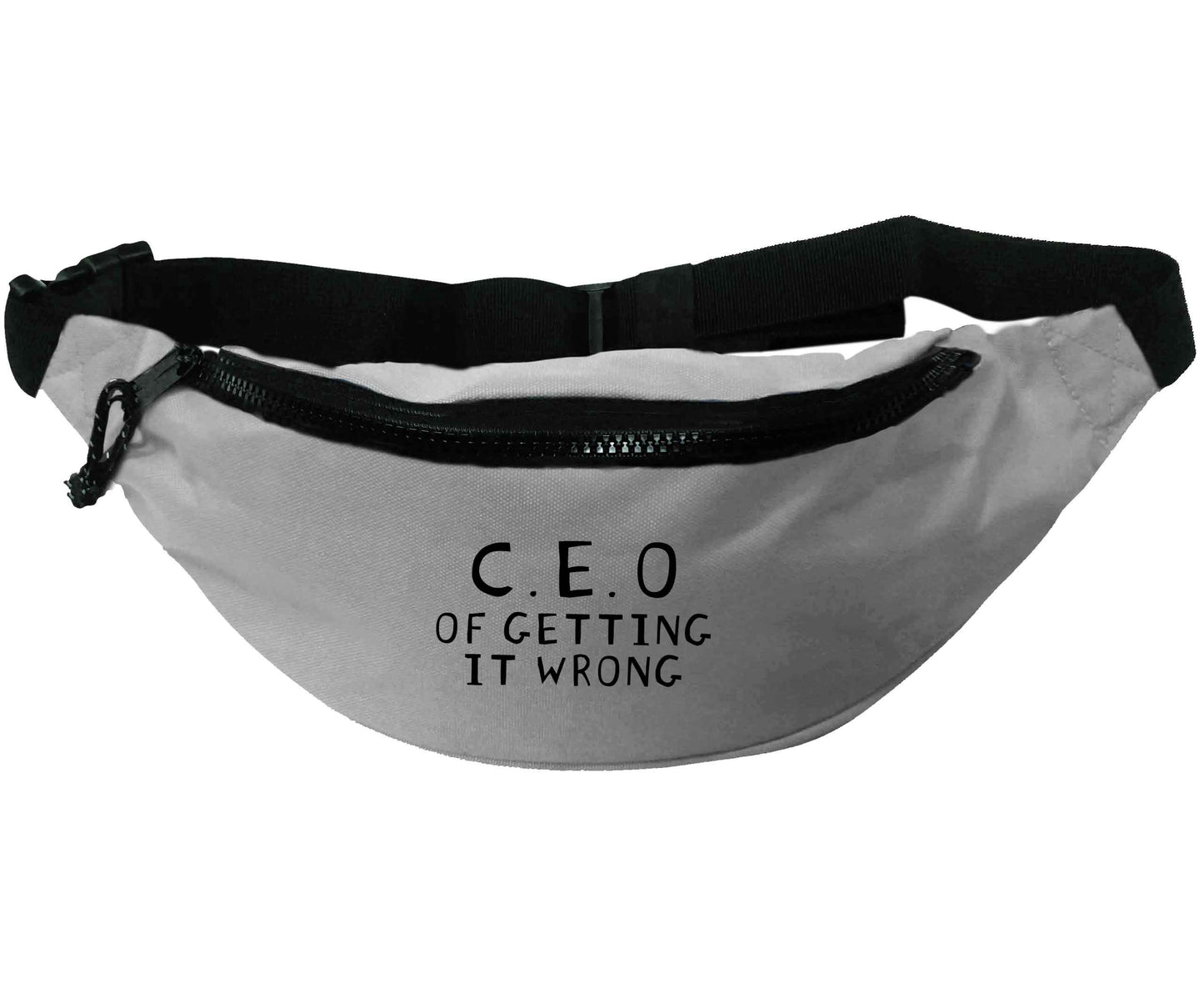 C.E.O of getting it wrong | Recycled polyester bumbag