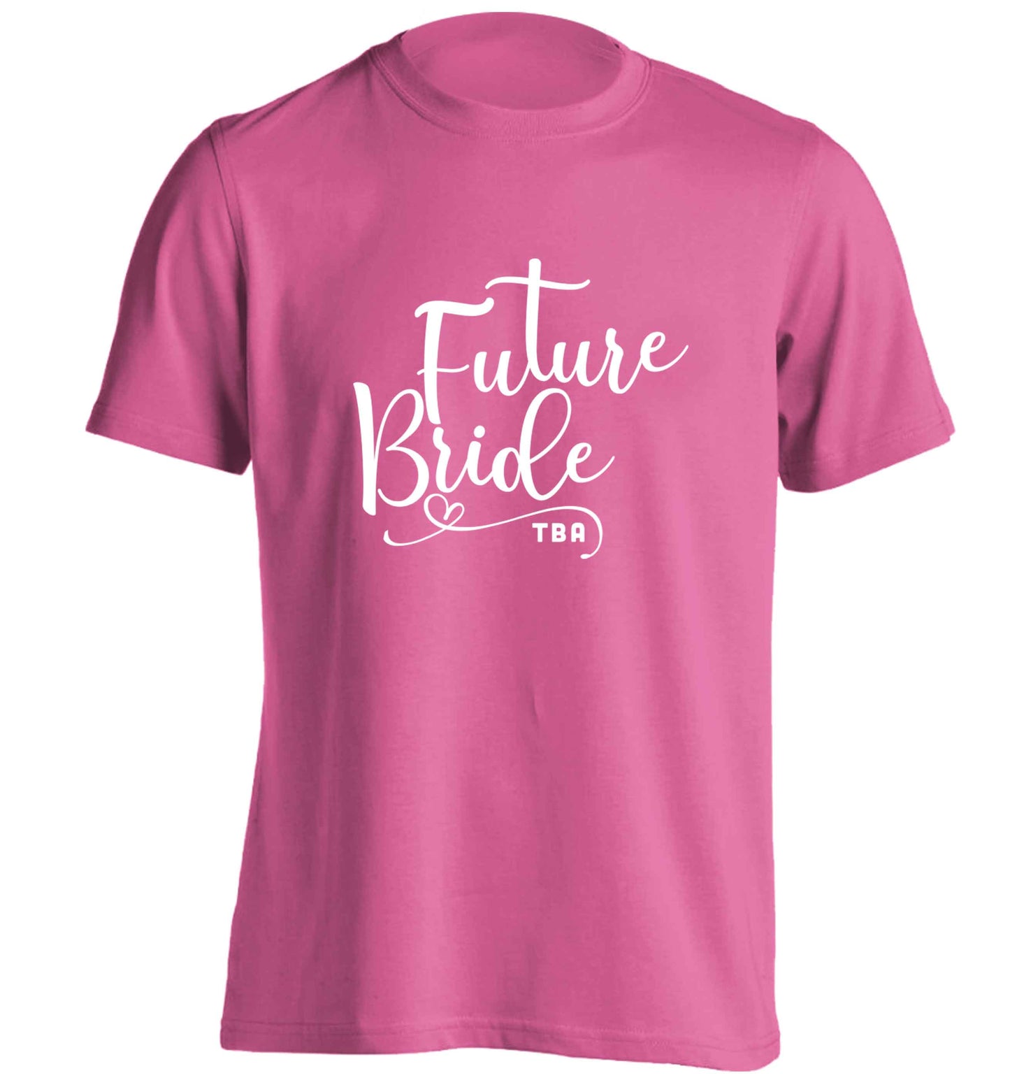 Has your wedding been postponed or delayed?Just another reason to party even HARDER! adults unisex pink Tshirt 2XL