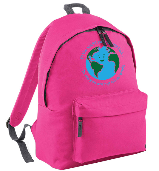 To the world you are my dad, to me you are my whole world | Children's backpack