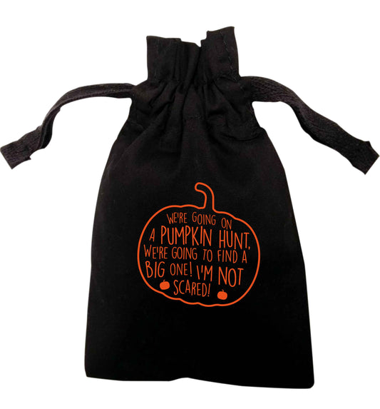 We're going on a pumpkin hunt | XS - L | Pouch / Drawstring bag / Sack | Organic Cotton | Bulk discounts available!
