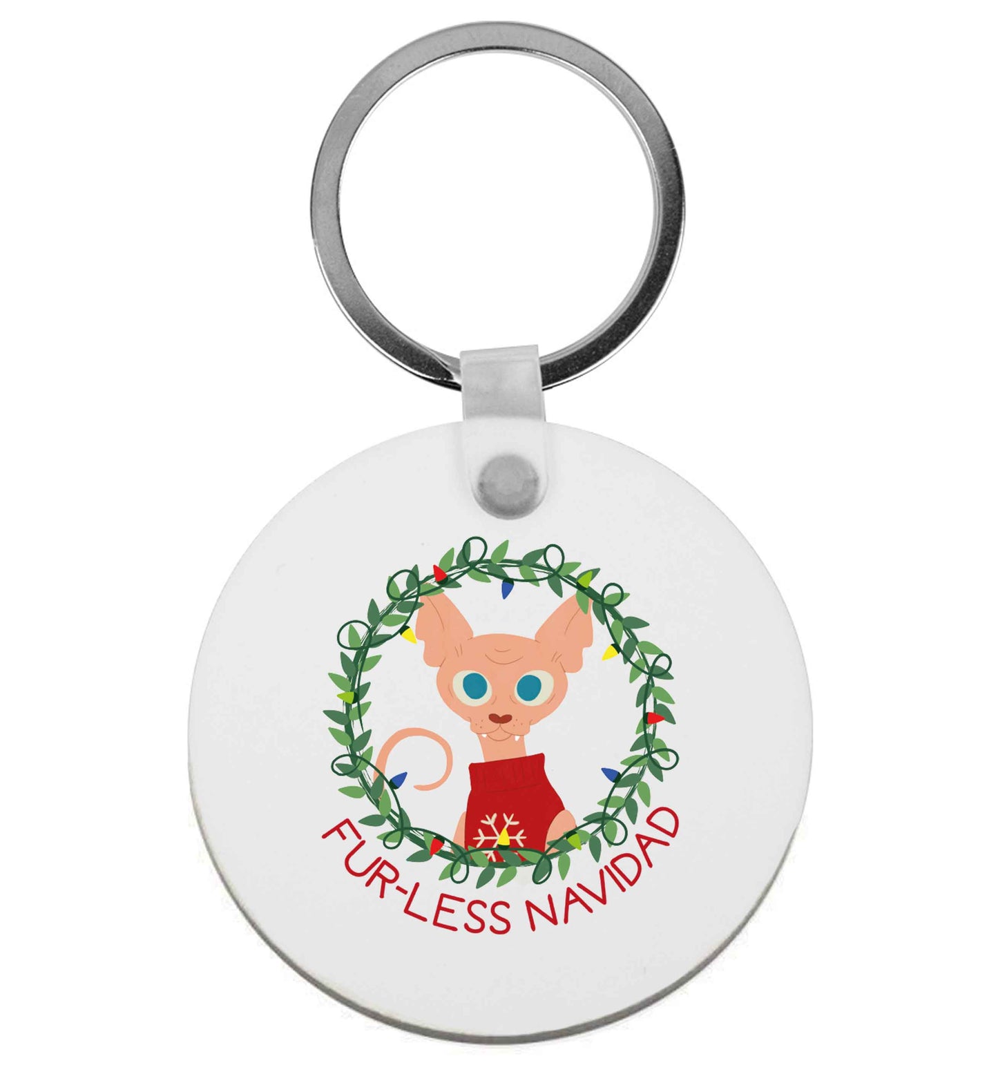 Furr-less navidad | Keyring