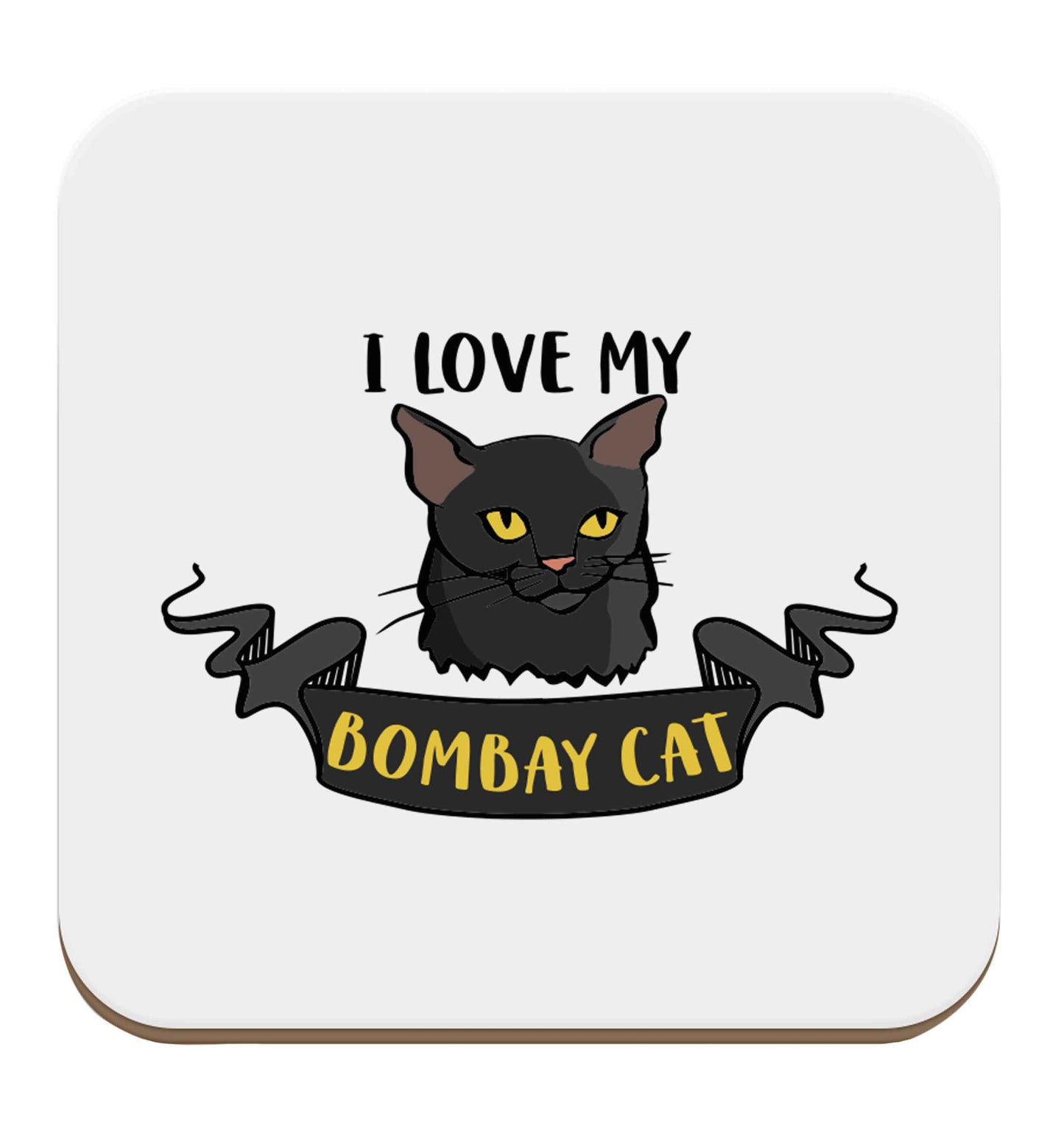 I love my bombay cat set of four coasters