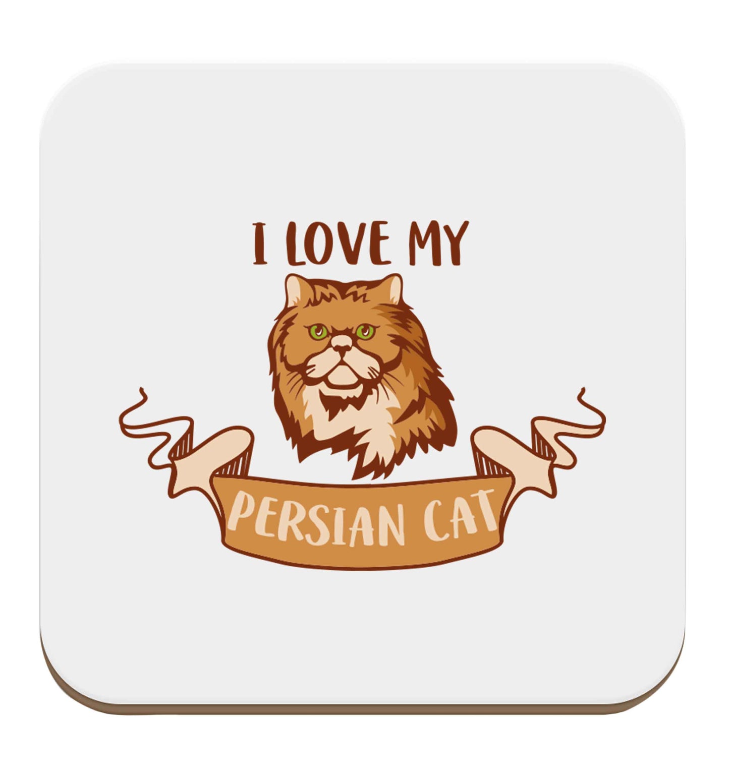 I love my persian cat set of four coasters