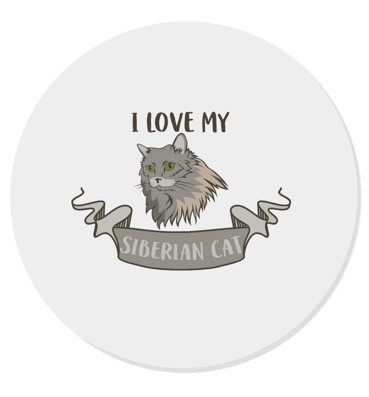 I love my siberian cat | Magnet