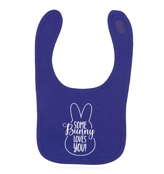 Some bunny loves you | baby bib