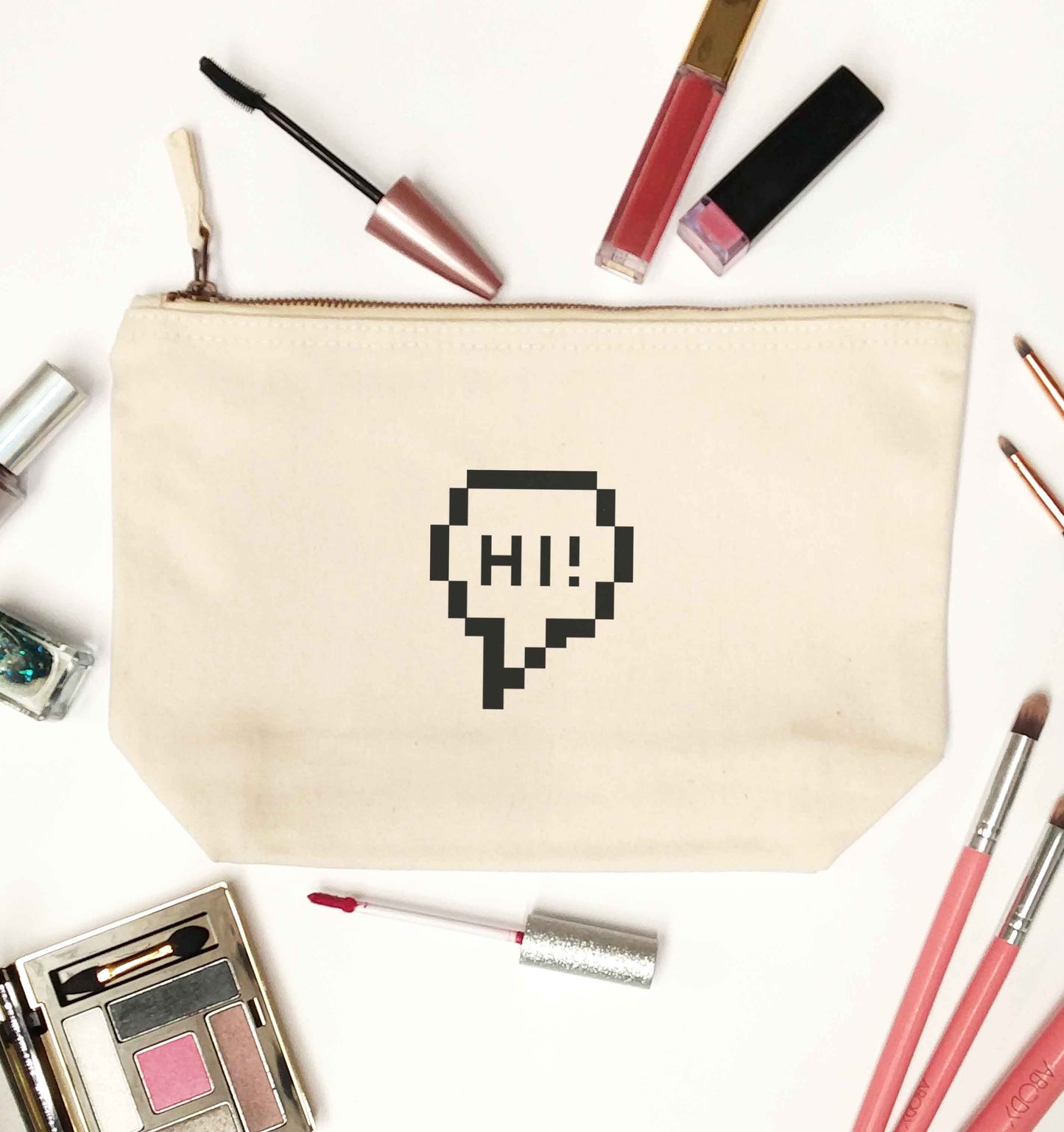 Hi natural makeup bag
