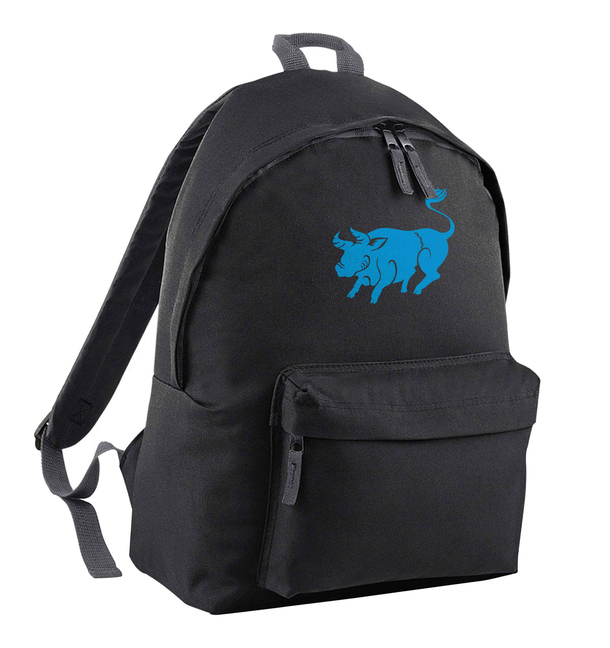 Pig face black adults backpack
