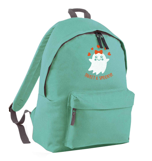 Sweet and spooky mint adults backpack