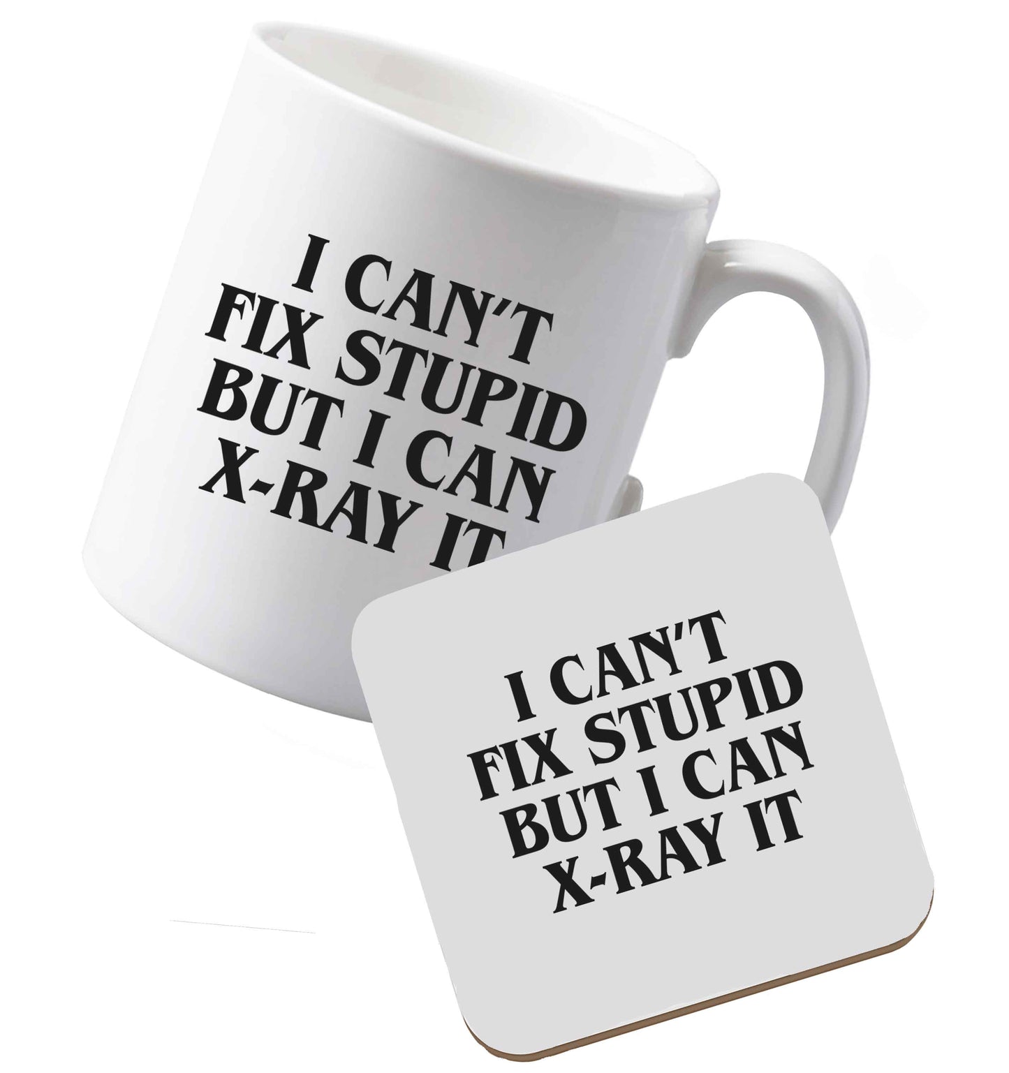 10 oz Ceramic mug and coaster Tis The Season to Drink Whisky both sides