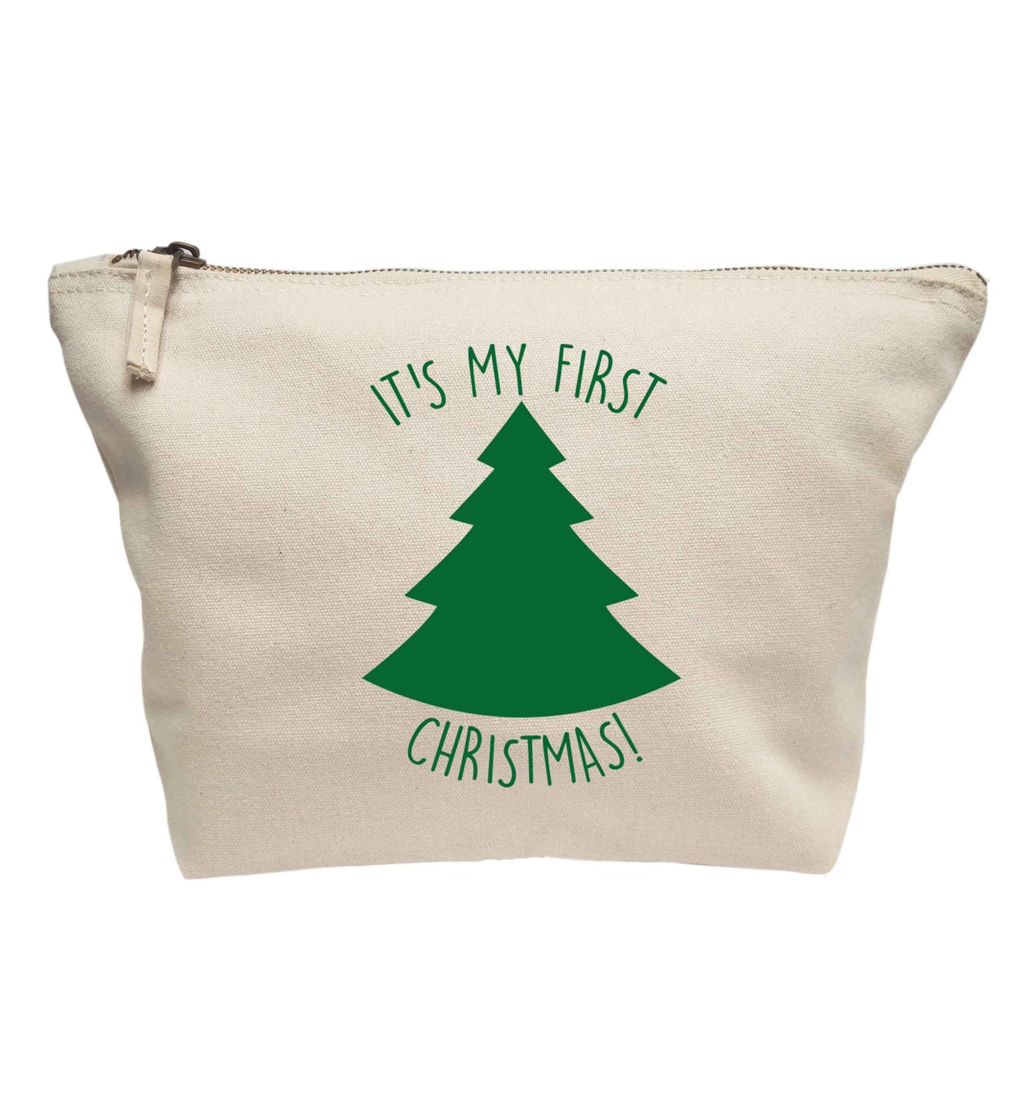 It's my first Christmas - tree | Makeup / wash bag