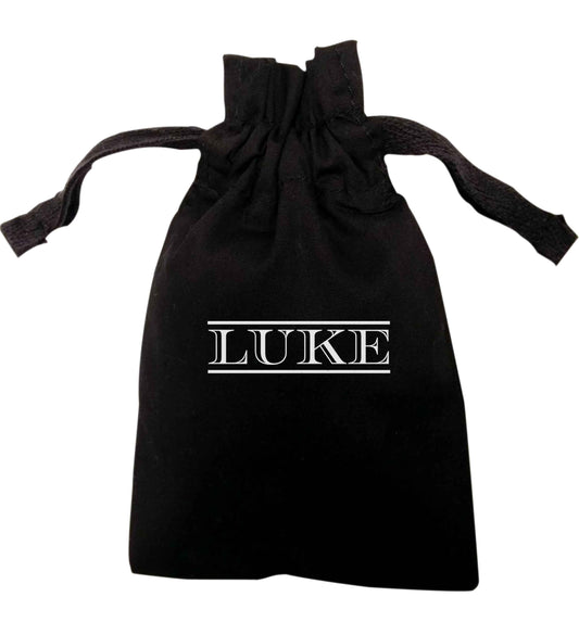 Personalised name | XS - L | Pouch / Drawstring bag / Sack | Organic Cotton | Bulk discounts available!