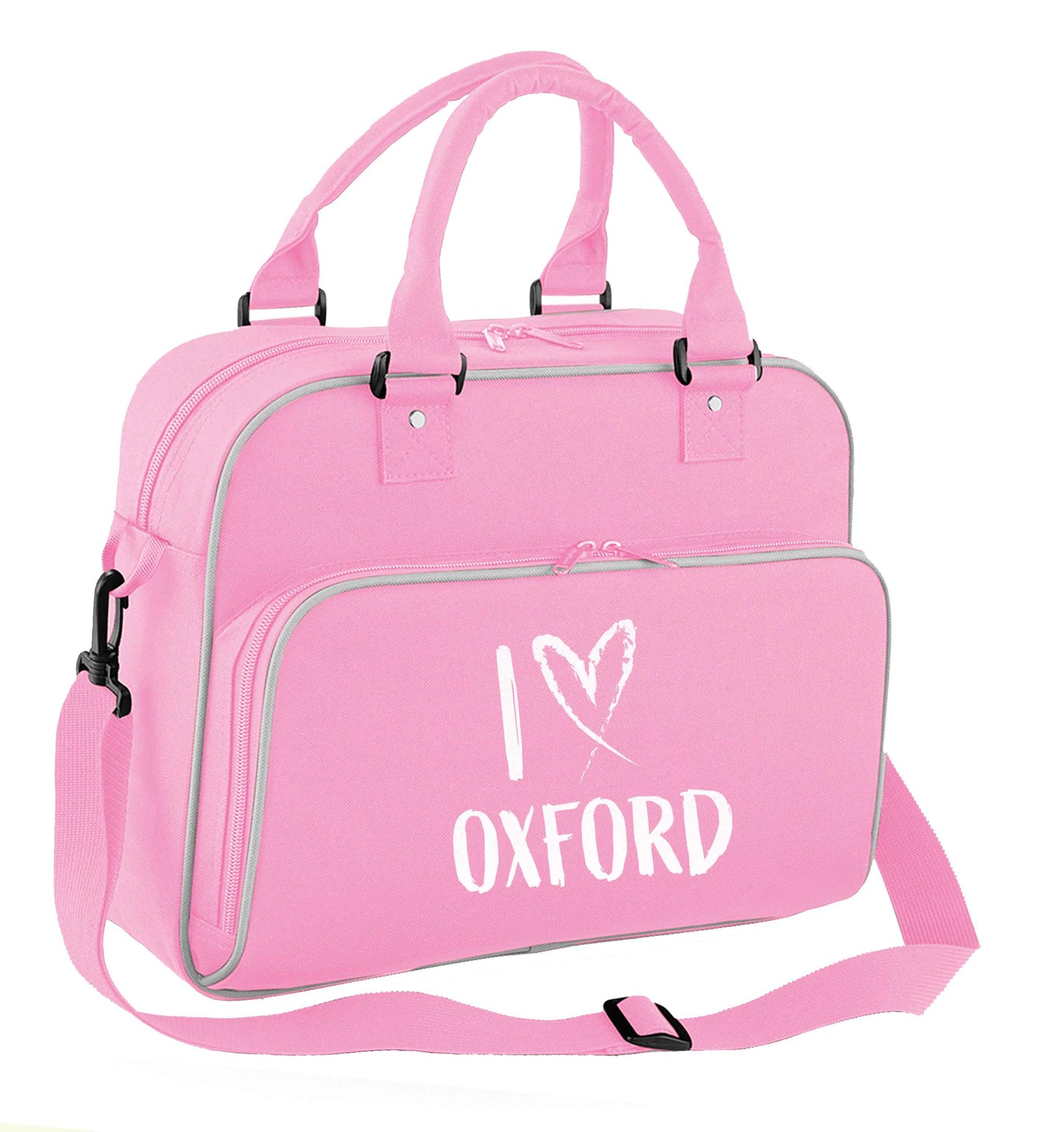 I love Oxford children's dance bag baby pink