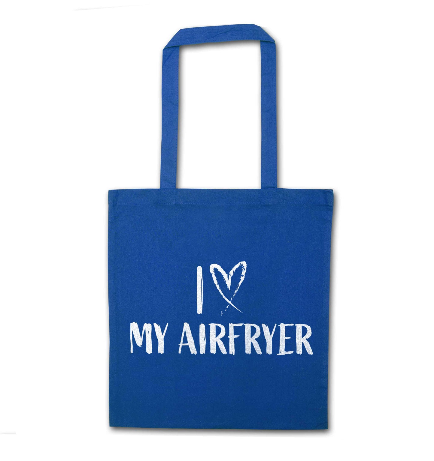 I love my airfryerblue tote bag