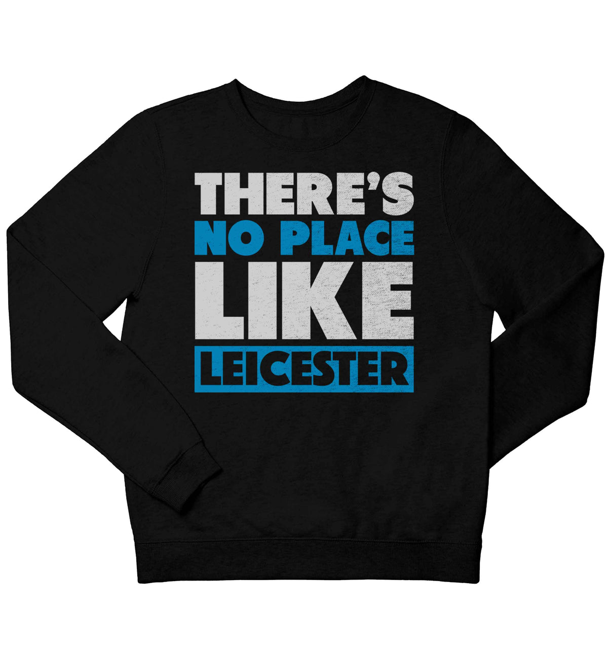 There's no place like Leicester children's black sweater 12-13 Years