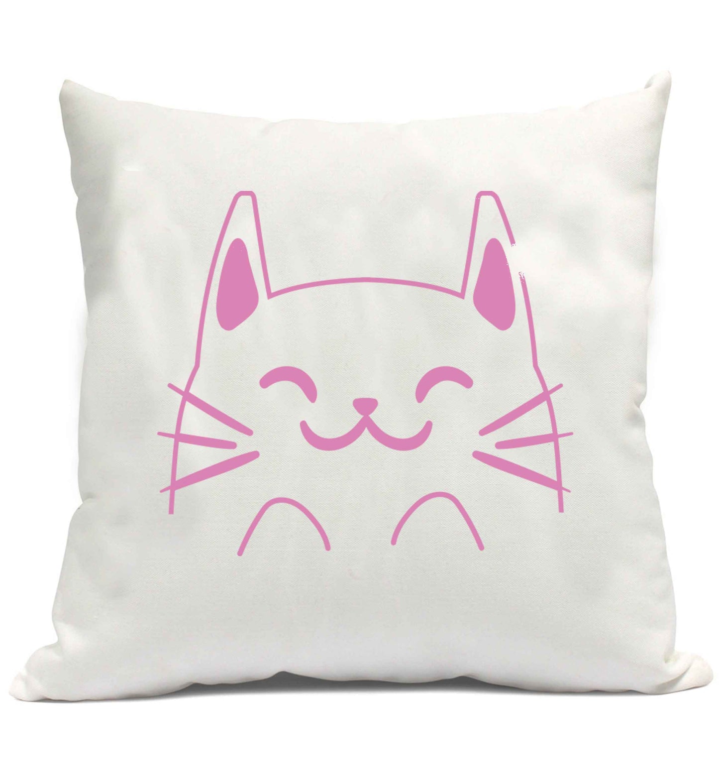 Cat illustration cushion cover and filling