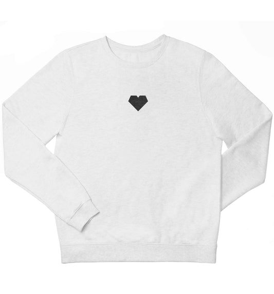 Tiny heart children's white sweater 12-13 Years