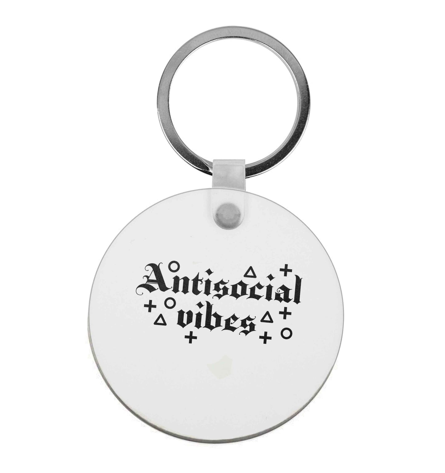 Antisocial vibes | Keyring