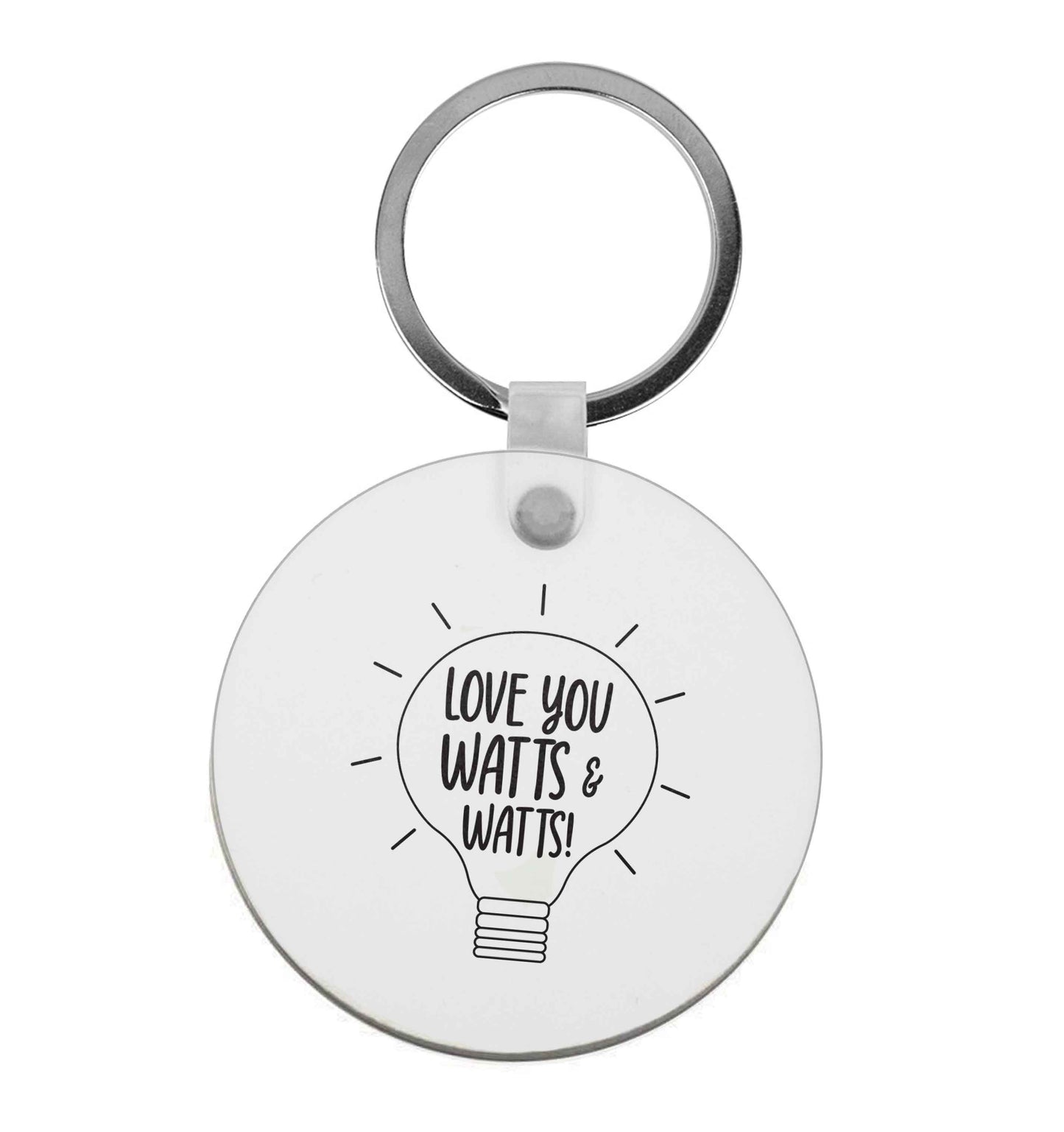 I love you watts and watts | Keyring